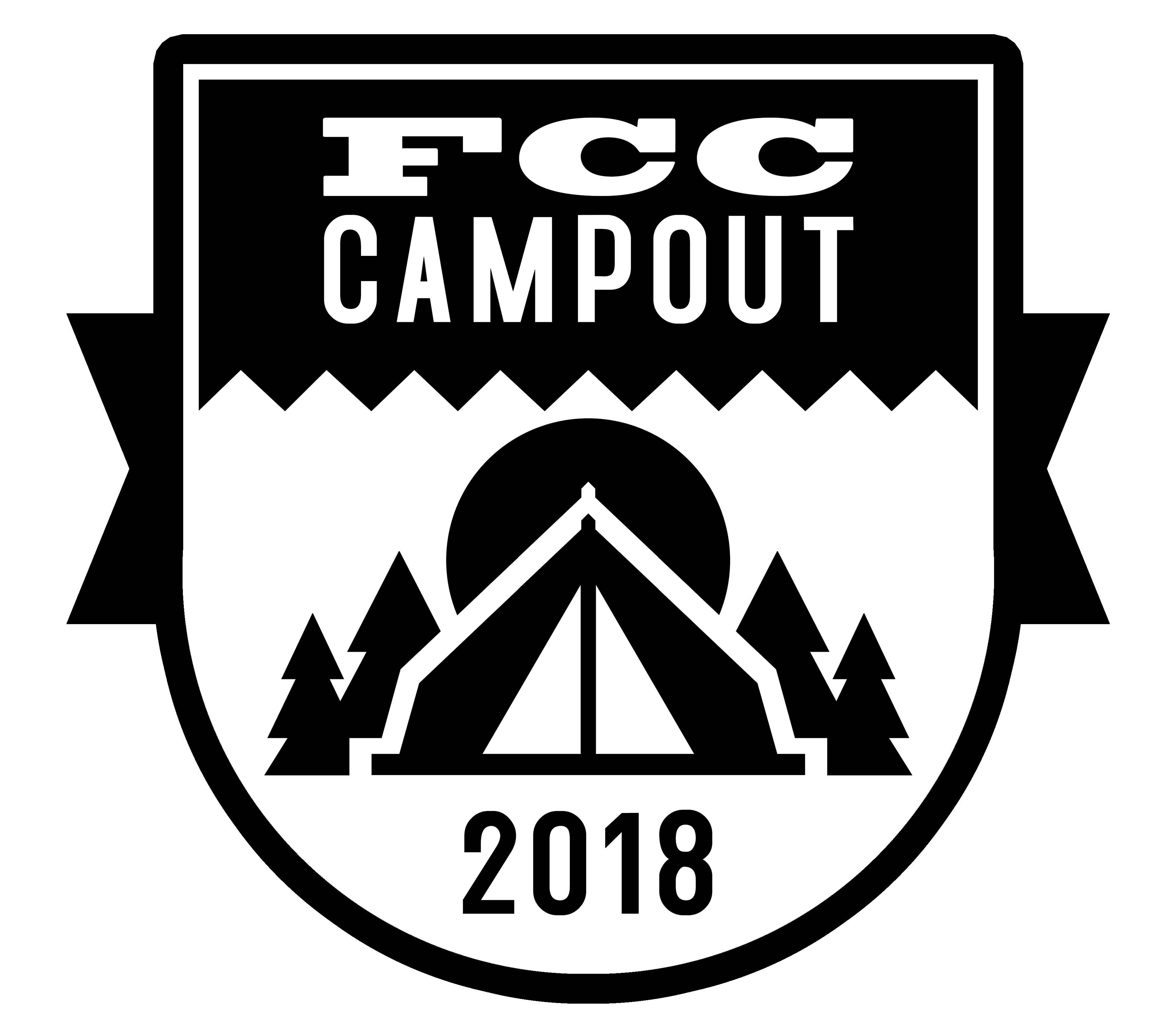 fcc camp out logo